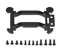 Gimbal Damping Board Shock Absorber Bracket Hanging Plate Metal Black 4x2.7x0.3cm for Pro Drone Replacement Accessories with Screws