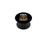 Gimbal in my Heart Videographer Gimbal PopSockets Adhesive PopGrip