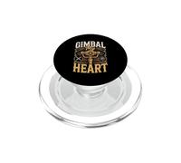 Gimbal in my Heart Videographer Gimbal PopSockets PopGrip for MagSafe