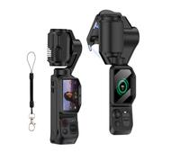 Gimbal Protective Bracket for Insta360 Luna Ultra, Anti-Shake Motion Gimbals Protective Guard Bracket Lens Stabilizer Clip Cover, Action Camera Accessories, Black