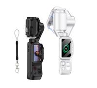 Gimbal Protective Bracket for Insta360 Luna Ultra, Anti-Shake Motion Gimbals Protective Guard Bracket Lens Stabilizer Clip Cover, Action Camera Accessories, Silver