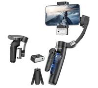 Gimbal Stabilizer For Google Pixel 10/10 Pro / 10 Pro XL, Smartphone 3 axis Stabilizer with AI Active Tracking, Portable And Foldable, Gimbal For Android, iPhone Youtube Vlogging Selfie Stabilizer