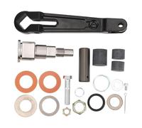 Gimbal Steering Arm Shaft Pin 866322A01, Metal Steering Arm Lever Replacement for Mercruiser Bravo Alpha Inboard Engine, CNC Machined Direct Fit with OE Numbers 98262A1 98230A1 866