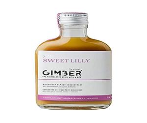 GIMBER N°3 200 ml Lilly - Organic Ginger Concentrate | Alcohol-free Concentrate of Ginger, Passion Fruit, Pineapple & Turmeric | Premium Essence for Drinks, Cocktails, Mocktails & Healthy Refreshment