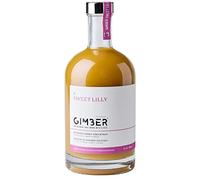 GIMBER Sweet Lilly Organic ginger shot 700 ml | Non alcoholic 100% organic ginger and tropical fruits - drink mix of ginger, passion fruit, pineapple and turmeric | Premium ginger concentrate