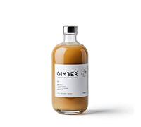 GIMBER Organic alcohol-free ginger shot 500ml | Non-alcoholic 100% organic ginger drink based on ginger, lemon and herbs | Premium ginger concentrate