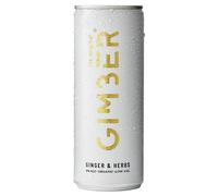 Gimber Organic Sparkling Ginger Drink - 250ml