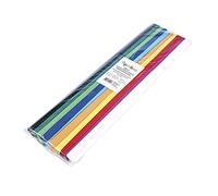 gimboo - Crepe Paper 10 Rolls 50 x 200 cm Assorted/Crepe Tape Colourful Ribbons Crepe Paper/Ideal for Creative Hobbies / 1 Pack/Assorted Colours, 14113352-99