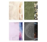 gimboo Exercise Book A5 Squared 80 Sheets 70 g/m² Assorted Designs/Pack of 4 / School Items/Format A5 / Colour Mix/Type School/Rodzaj Checked