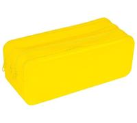 gimboo Four-Compartment Silicone Pencil case/20 x 8 x 7,5 cm/Yellow