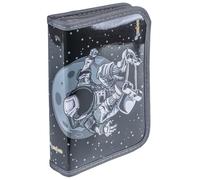 gimboo School Pencil case/Contents/1 Compartment/1 Divider/Astronaut/Black