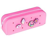 gimboo Silicone Pencil case/with 4 pins/20 x 6 x 7,5 cm/Pink