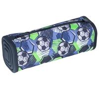 gimboo Square Silicone Pencil case/Printed/21x 7,2 x 7,2cm/Ball/Black-Green