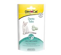 GimCat Denta Tabs - Functional cat snacks that promote healthy teeth - 8-pack (8 x 40 g)