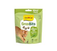 GimCat Grass Bits - Grain-free cat snacks, rich in vitamins, containing real grass - 6-pack (6 x 140 g)