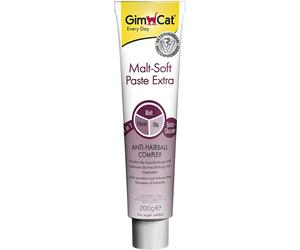 GimCat Malt-Soft Paste Extra - This anti-hairball cat snack aids passage of - 1