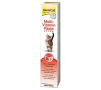 GimCat Multi-Vitamin Paste Extra - Cat snack with beta-glucans and omega 3 & 6 fatty acids for healthy cell protection - 1 tube