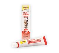 GimCat Multi-Vitamin Paste Extra - Cat snack with beta-glucans and omega 3 & 6 fatty acids for healthy cell protection - 1 tube (1 x 50 g)