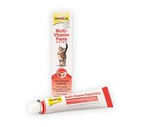 GimCat Multi-Vitamin Paste Extra - Cat snack with beta-glucans and omega 3 & 6 fatty acids for healthy cell protection - 1 tube (1 x 200 g)