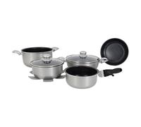 Gimex Cookware Induction Silver 8 Pieces InUK