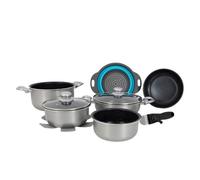 Gimex Cookware Induction Silver 9 Pieces