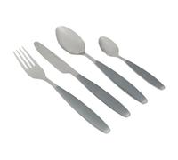 Gimex Premium Stainless Steel Soft Touch Cutlery Set - Grey 16 Piece Set