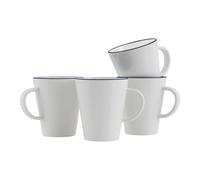 Gimex Linea Line Mug Blue 4 Pieces