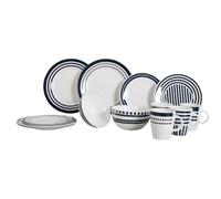 Gimex Marine Line Tableware Blue Betta 16 Pieces