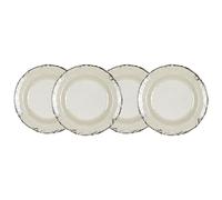 Gimex Stone Line Dinner Plate Sand 4 Pieces