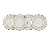 Gimex Stone Line Dinner Plate Sand 4 Pieces