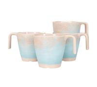 Gimex Stone Line Mug Beige 300ml 4 Pieces