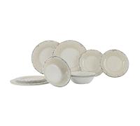 Gimex Stone Line Tableware Sand 12 Pieces