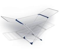Gimi Clothes Drying Rack tempo in Aluminum with Extensions and Wheels