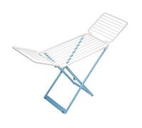 Gimi Perla Resin Freestanding Drying Rack with Extension White 90 cm 190 cm