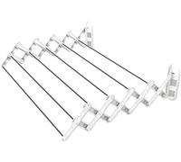 Gimi Skatto 70 Wall-mounted clothes dryer in aluminium and resin, 4 m drying length