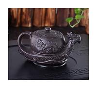 GImLY Tea Kettle Tea Pot Chinese Raditional Dragon Tea Pot Purple Clay Teapot Kung Fu Teapot Chinese Kung Fu Tea Set for Tea Tasting Brewing Tea
