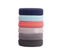 GIMME Bands Thick Fit Hair Ties | No Break Microfiber Thick Hair Elastics | A Firm Yet Gentle All Day Hold with No Snagging, Dents, or Breakage | Blondie