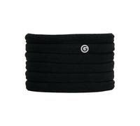 Gimme Beauty - Long & Curly Fit Hair Ties - Black Onyx - Damage Free Hair Ties - Seamless Microfiber Elastics - Long & Curly Hair Accessories - No Snagging, Dents, or Breakage (6 Count)