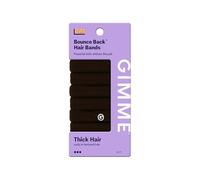 Gimme Beauty Thick Hair Extra Stretch Hair Bands 6pk - Dark Brown