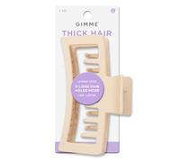 Gimme Beauty Thick Rectangle Double Teeth Claw Clip - Blonde