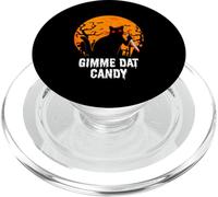 Gimme Dat Candy Creepy Cat Spooky Halloween PopSockets PopGrip for MagSafe