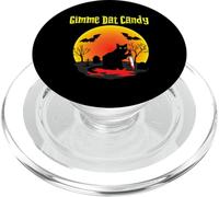 Gimme Dat Candy Creepy Cat Spooky Halloween PopSockets PopGrip for MagSafe