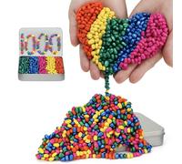 GIMOBOTE Original 1000+ Ferrite Putty Multicolor, Sensory Stones for Desk & Office Decoration, Adult Fidget Stress Relief, Ferrite Stones Gift Item