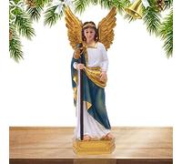 GIMOCOOL ArchAngel Saint Rafael Raphael Statue Christmas Angel Statue Festival Holiday Decoration Christmas Figurine Gift for Relatives Loved Ones