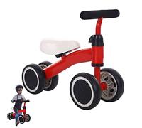GIMOCOOL Baby Balance Bike, Bikes 1 Year Old Boy Girl Gifts, Toddler Bike for Year Old First Birthday Gifts, Baby Trike for 12-36 Months Ride On Toys, Comfortable Adjustable seat in 3 Wheels