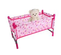GIMOCOOL Doll Stroller Playset - Toddler Nursery Role Play Toys With Swing, Rocking Chair, High Chair, and Bed - Imaginative Play