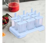 GIMOCOOL Ice Cream Mould - DIY Ice Lolly Popsicle Mould - Silicone Popsicle Mould - Food Grade PP Material - Blue