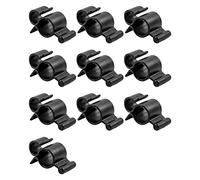 GIMOCOOL RV Awning Hooks - Black RV Awning Hook | RV Awning Edge Slot Hook, to Hang LED Light Strip, Cables, String Lights, Outdoor Camping RV Accessories