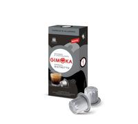 Gimoka - Nespresso Compatible Aluminium Coffee Capsules, Ristretto - 100 Pods