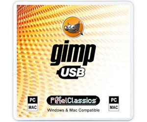 GIMP Photo Editing Software 2026 on USB Drive | Compatible with Photoshop - Create, Open & Edit PSD Files | One Time Purchase + Lifetime License + Free Updates | Windows 11, 10, 8, 7 Vista XP PC & Mac